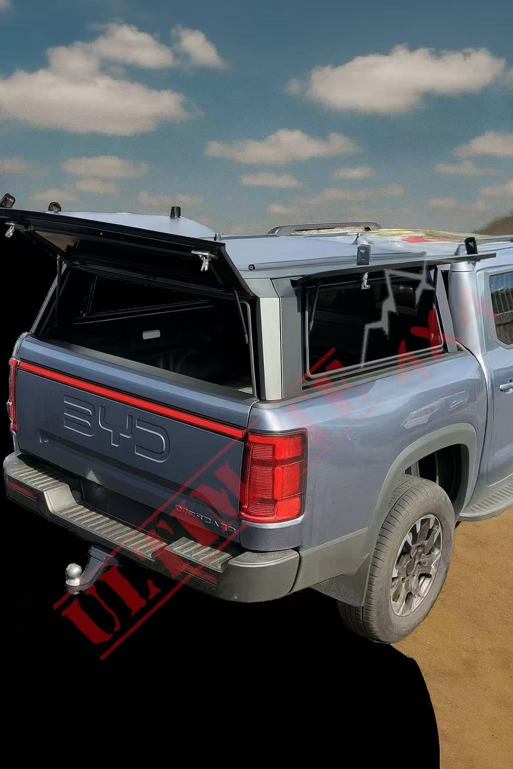 Premium Aluminum Canopy Glass Side Windows to fit BYD Shark 6 2024+