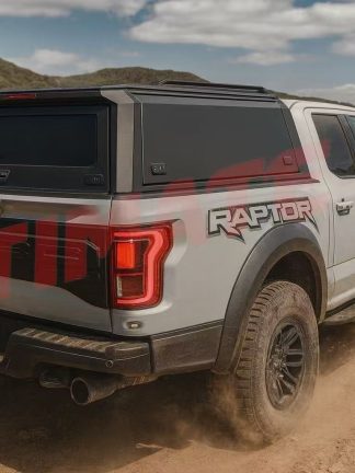 Premium Aluminum Canopy Glass Side Windows to fit Ford Ranger Next Gen 2022-2025 & Raptor