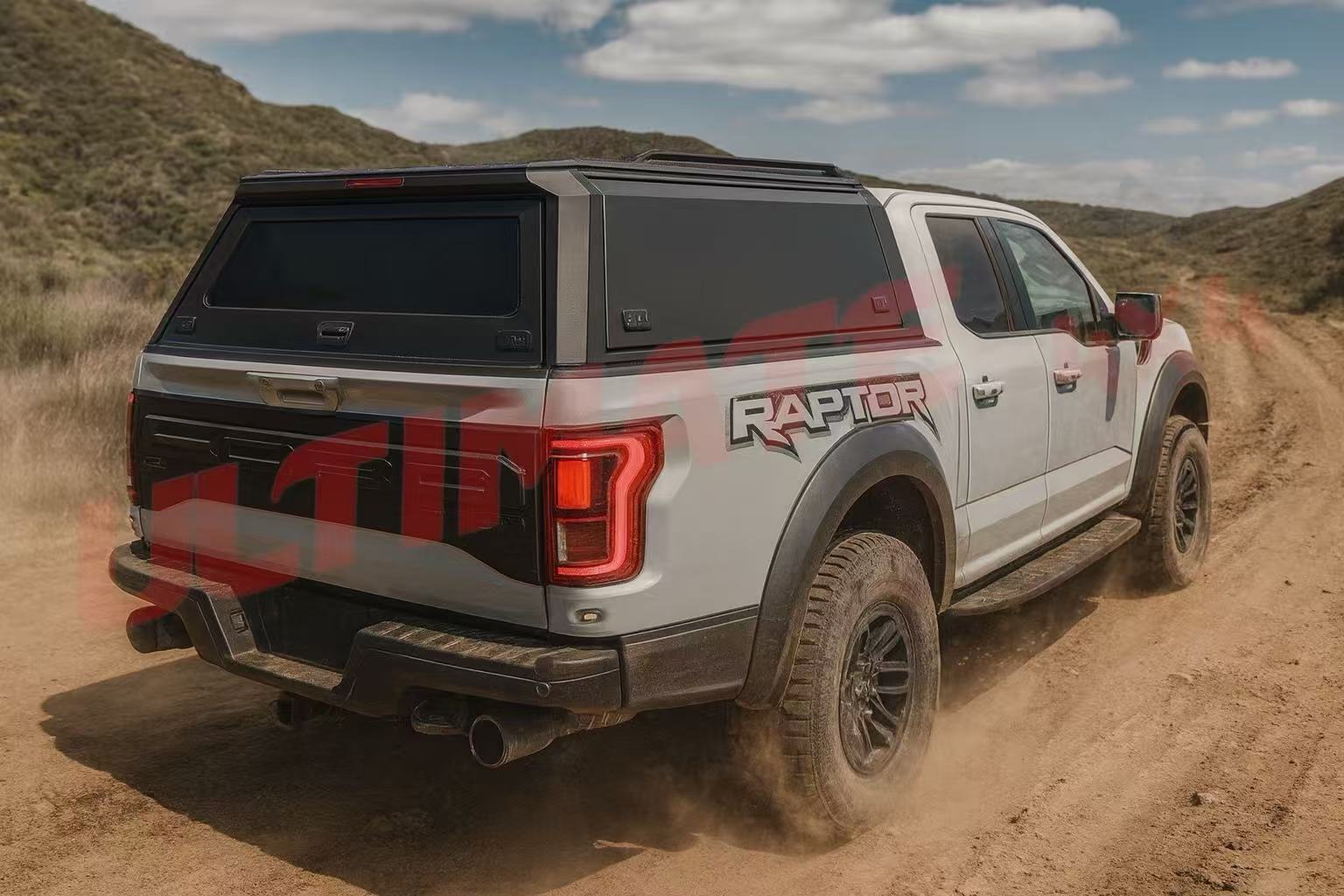 Premium Aluminum Canopy Glass Side Windows to fit Ford Ranger Next Gen 2022-2025 & Raptor