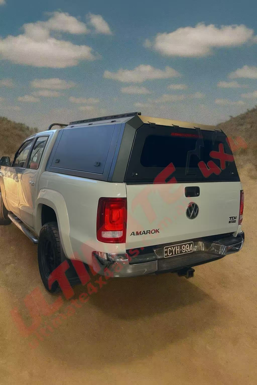 Aluminum Canopy to fit Volkswagen Amarok Dual Cab 2012 - 2022 - Image 2